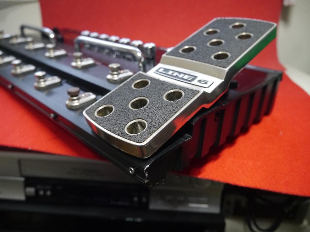 【中古】LINE6 POD X3 LIVEギターエフェクター 純正電源アダプタ付