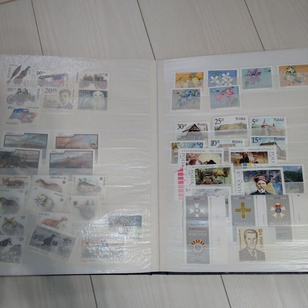 ポーランド　切手　まとめ売り　コレクション