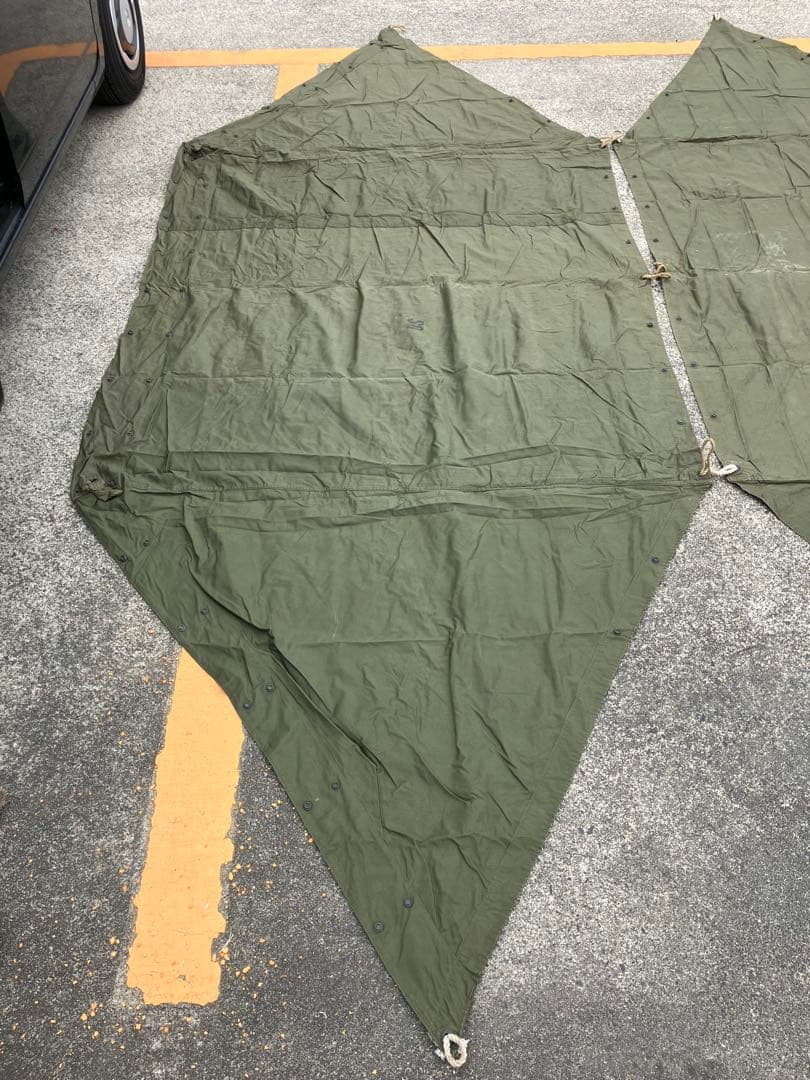 米軍実物 60's パップテント　フルセット　美品