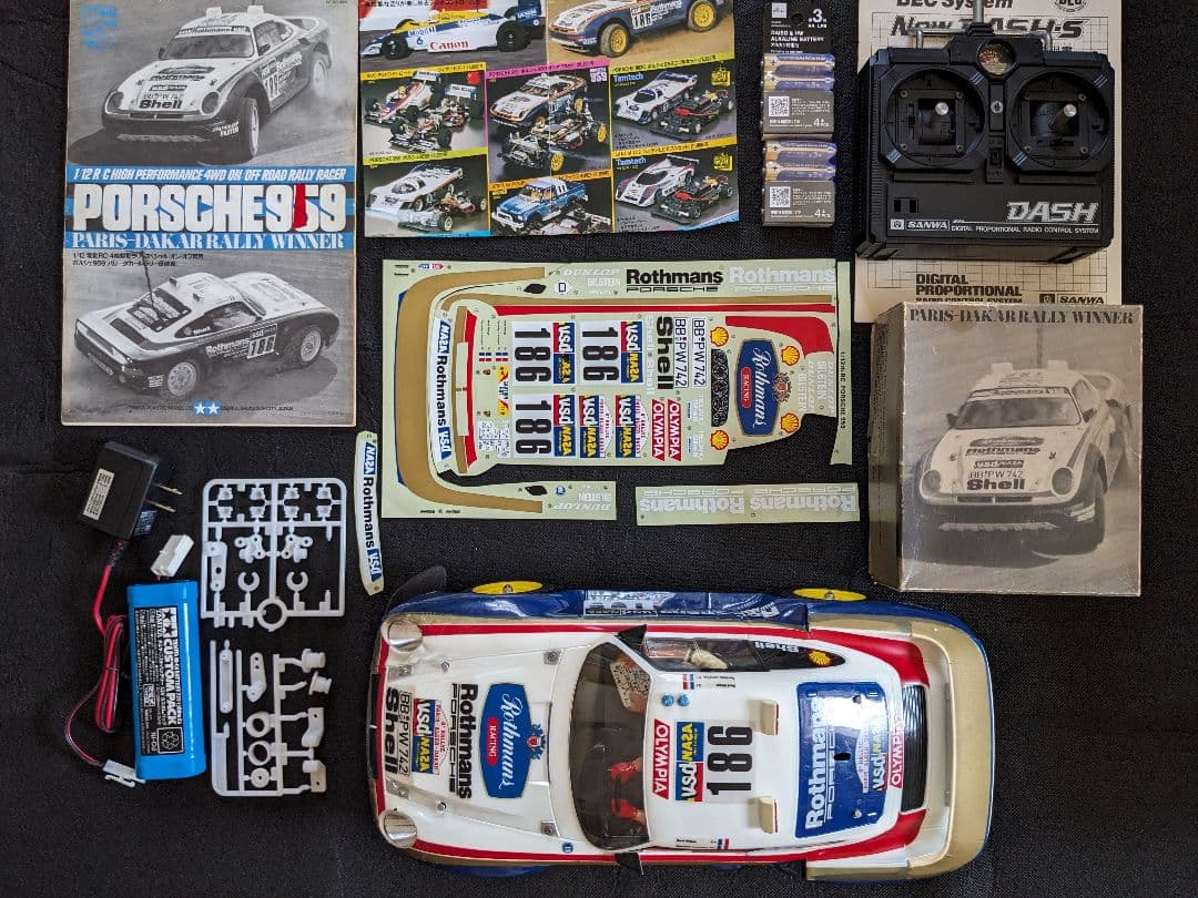 タミヤ ポルシェ 959パリダカ　1/12 RCフルセット