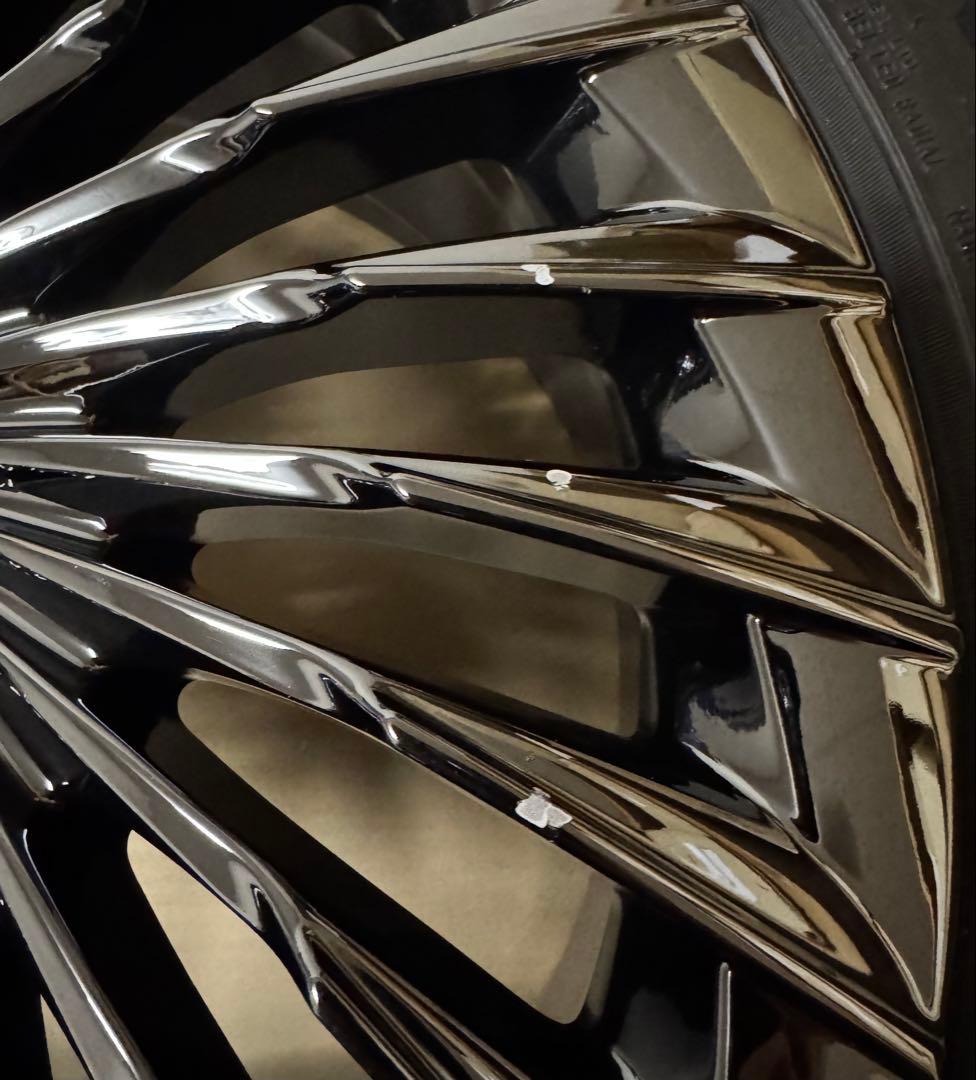 【中古品・キズあり・タイヤ無し】クラウンセダン ブラックパッケージ ホイール20