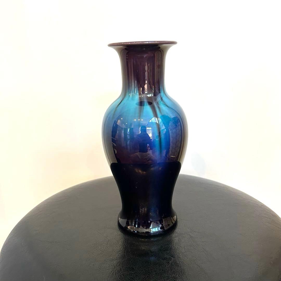 【訳あり 】三代 徳田八十吉 花瓶 共箱なし