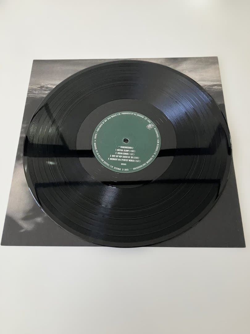 Endtroducing...DJ Shadow オリジナルUK盤LP 見開き