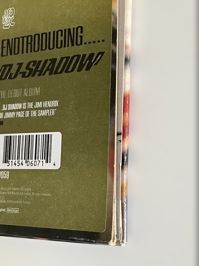 Endtroducing...DJ Shadow オリジナルUK盤LP 見開き