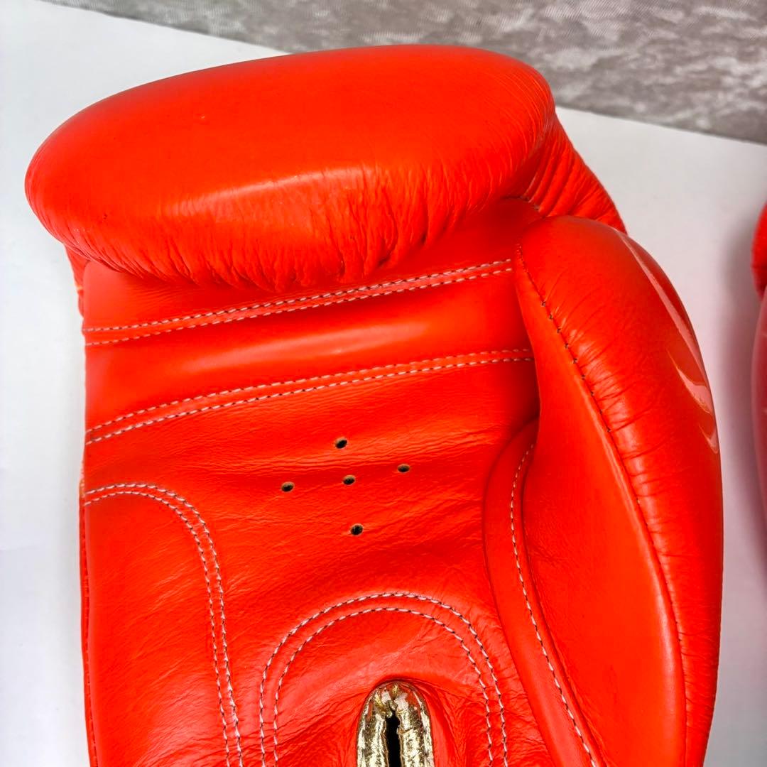 Raja Boxing 本革製 マジックテープ式 14oz ボクシンググローブ