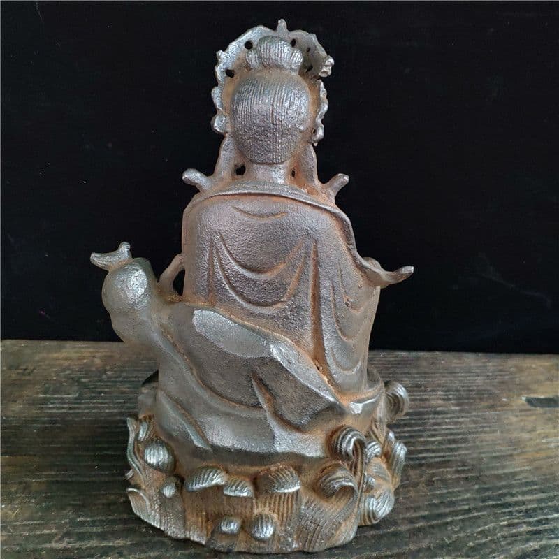 鉄器 鉄仏 南海観音坐像 工芸品 美術品 置物