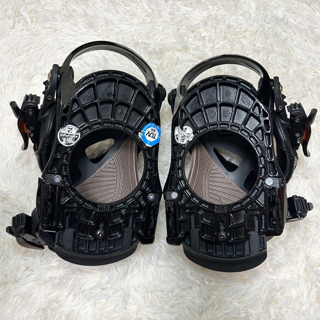head スノーボードビンディング S スノボ　ブラック　ブラウン