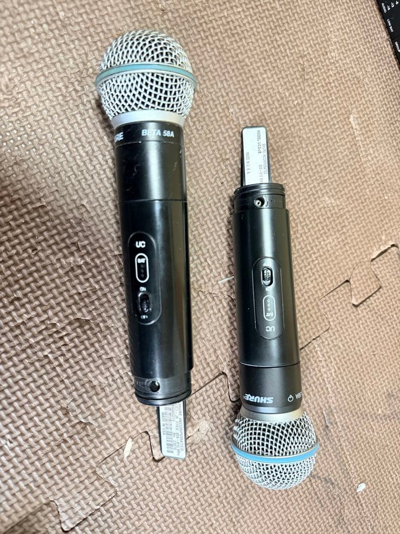 Shure uc/beta58a,動作確認済み、良い品。USA製