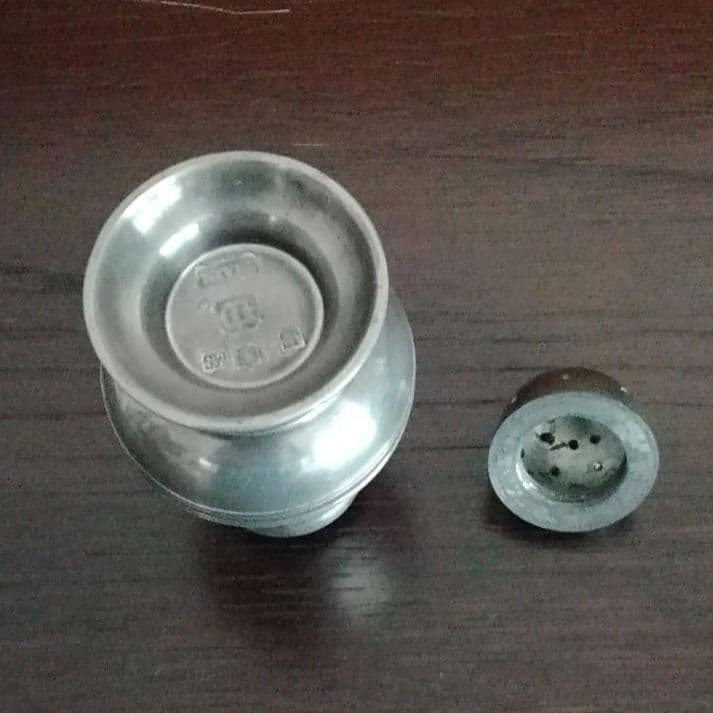 世界の名品　john somers　ピューター調味料入れ　ソルトシェイカー