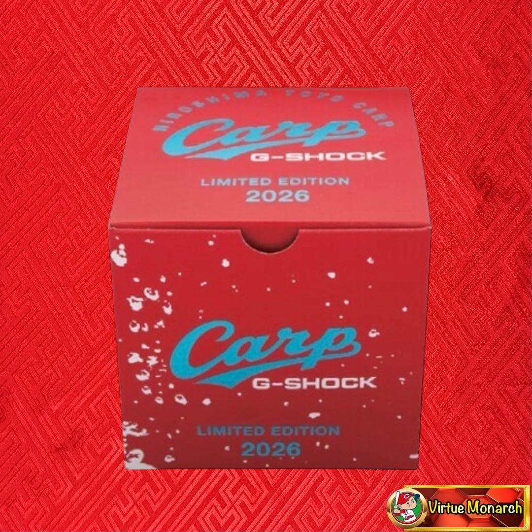 G-SHOCK2026年モデル　広島東洋カープ