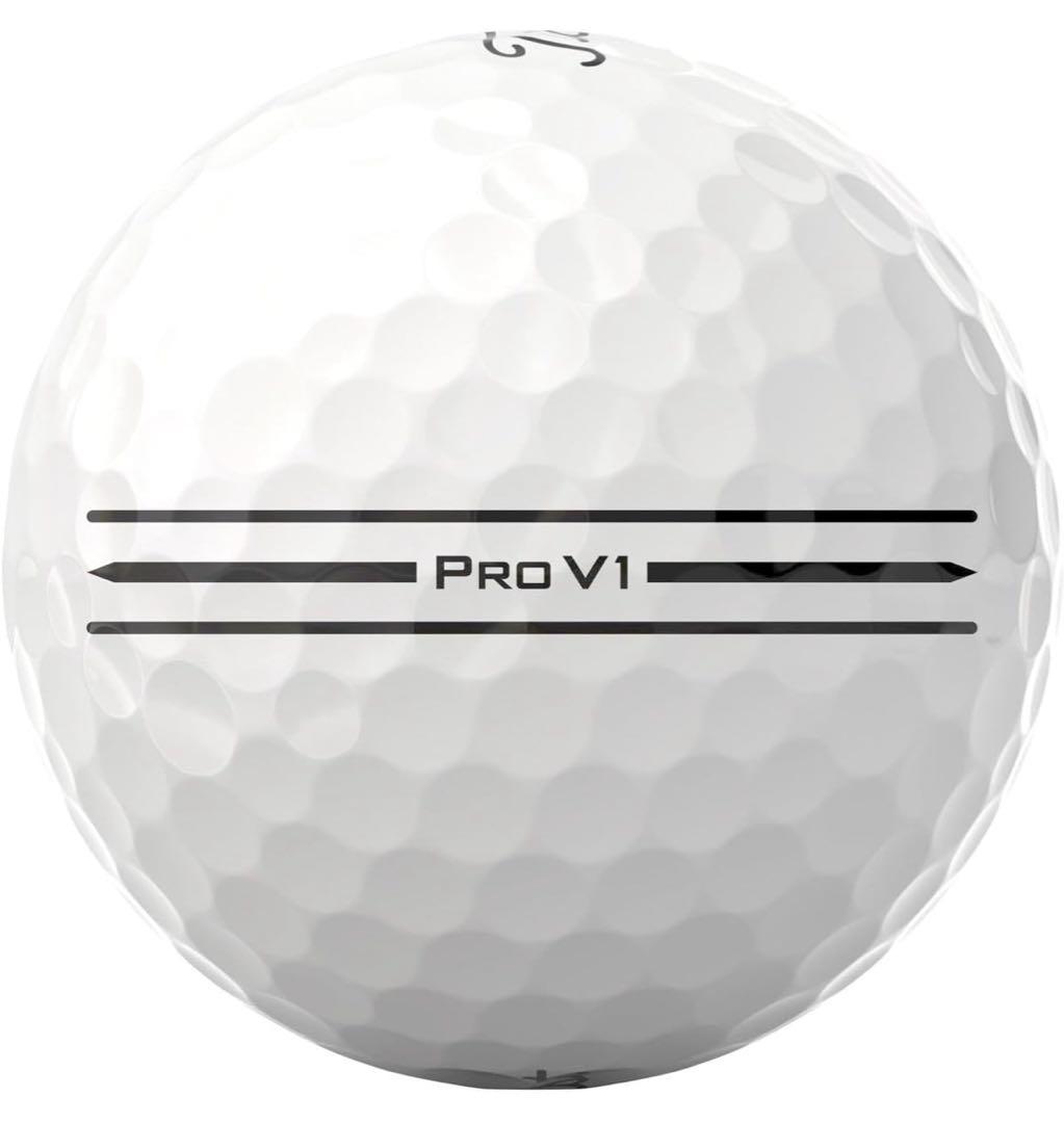 タイトリストプロV1AIM Enhancedボール 25年ローナンバー2ダース