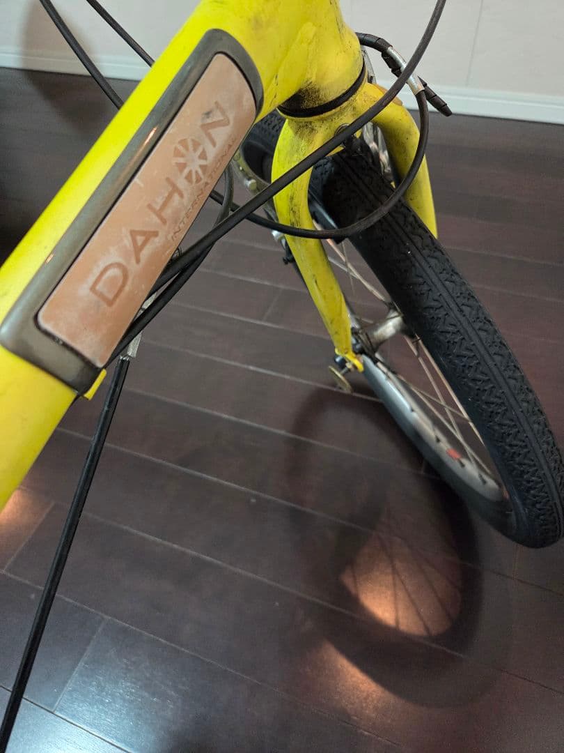 Boardwalk D8 折りたたみ自転車 イエロー