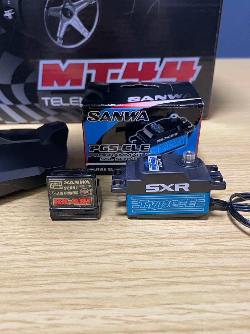 美品 SANWA MT-44 RX-481 PGS-CLE Type-Eセット