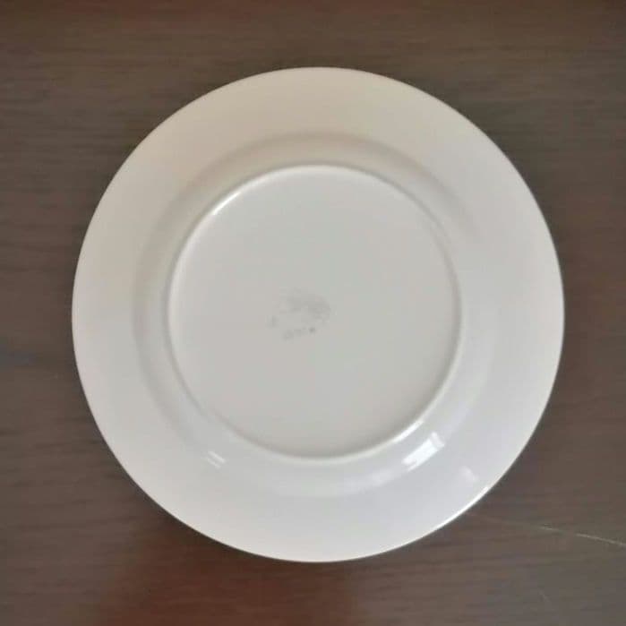 逸品　 シェリー　ケーキ皿　飾り皿　アールデコ　銀彩幾何学模様 1925年製