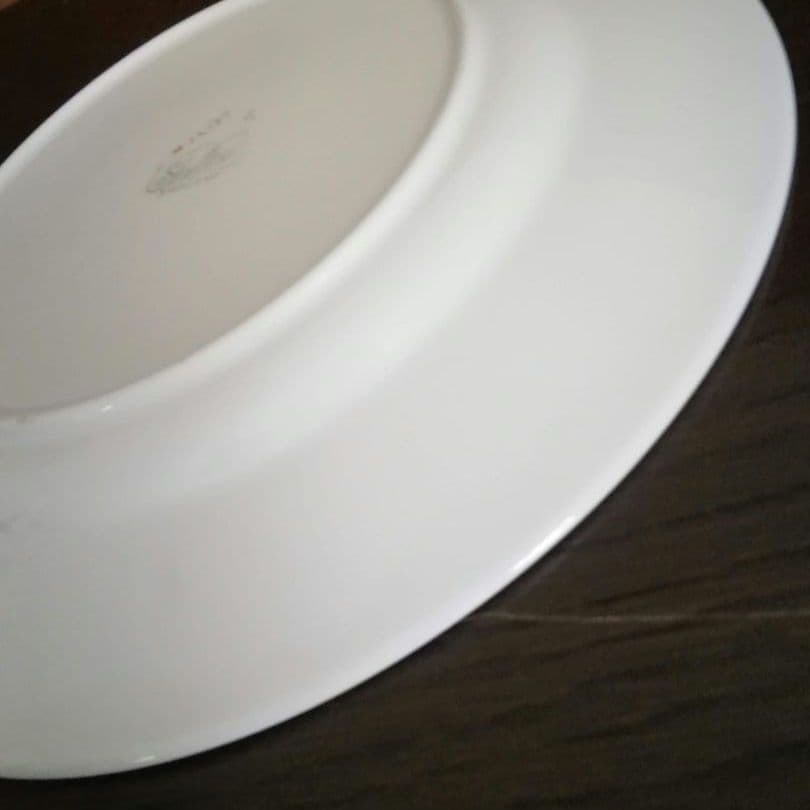 逸品　 シェリー　ケーキ皿　飾り皿　アールデコ　銀彩幾何学模様 1925年製