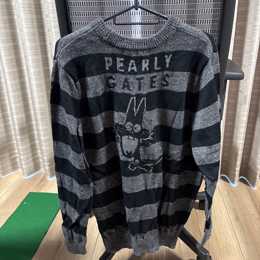 PEARLY GATES ストライプセーター サイズ6