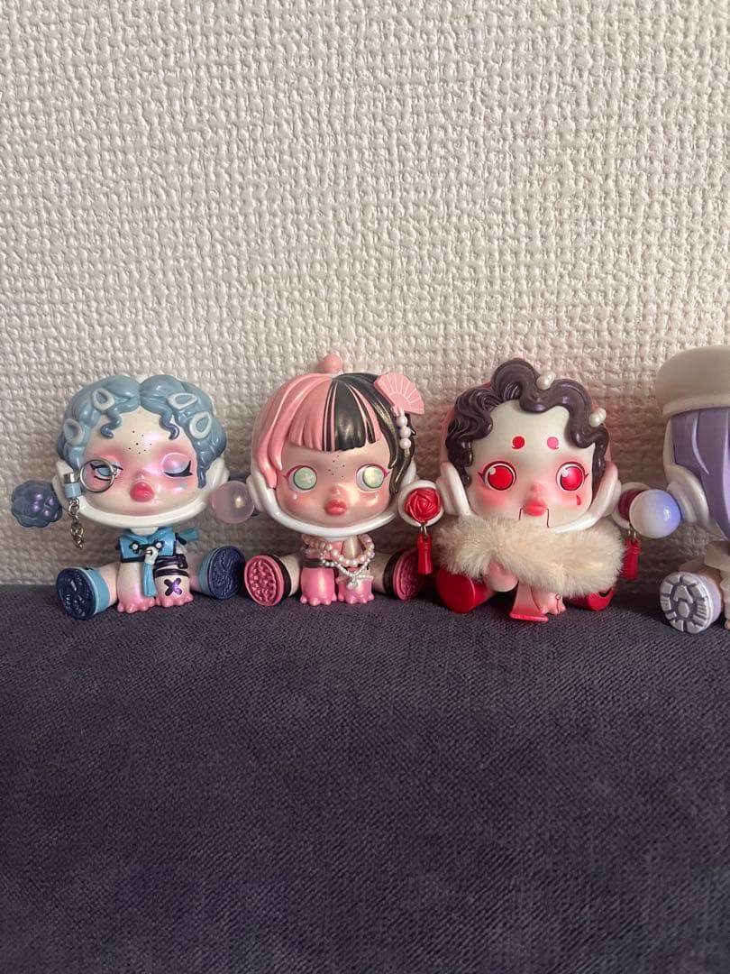 popmart skulldanda 夜ノ城　フィギュア5体セット