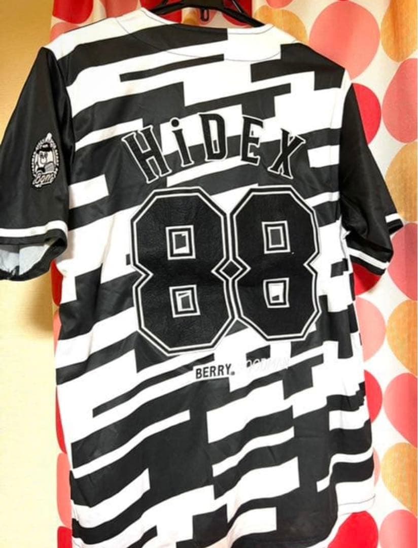 大幅値下げ可❗️BERRY GOOD MAN HIDEX ベースボールシャツ 88