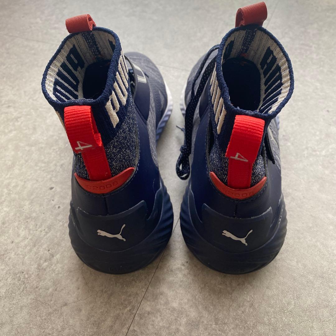 【美品✨】プーマ イグナイト USA ゴルフシューズ ネイビー 26cm