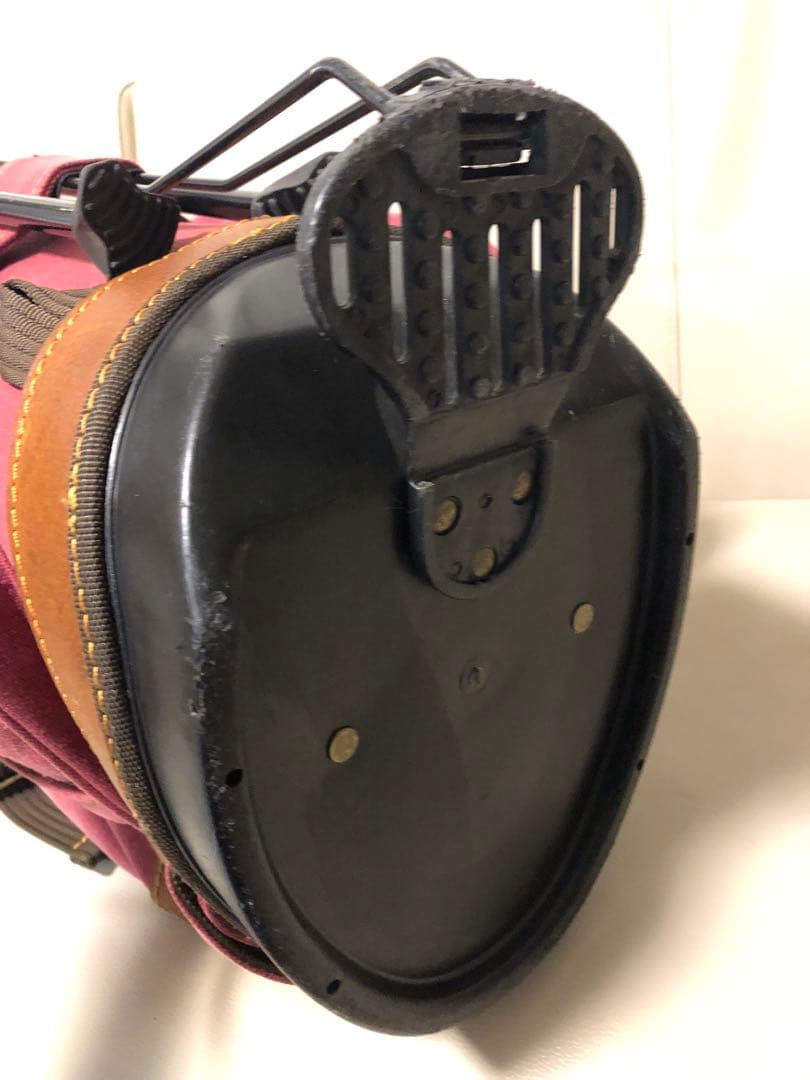 【送料込み】国内1点のみ☆アドミラルファン必見☆デニム&レザーキャディバッグ