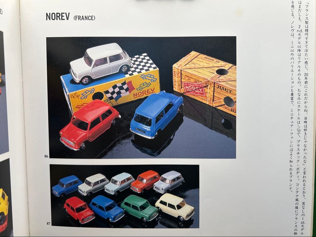 レア！　フランス製　NOREV ノレブ　プラスチック製　ミニクーパー　2nd