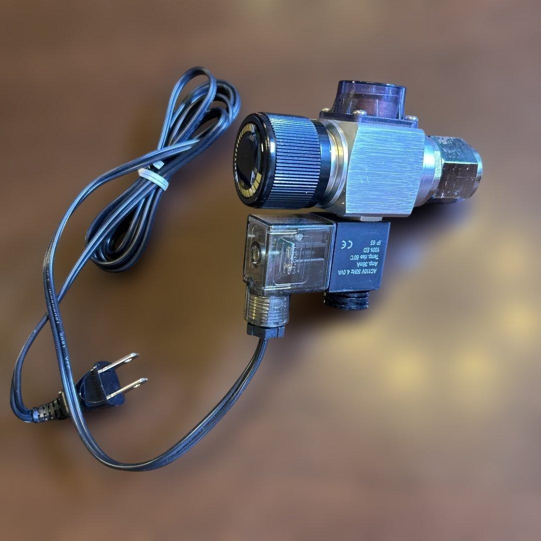 水草育成 CO2レギュレーター 電磁弁