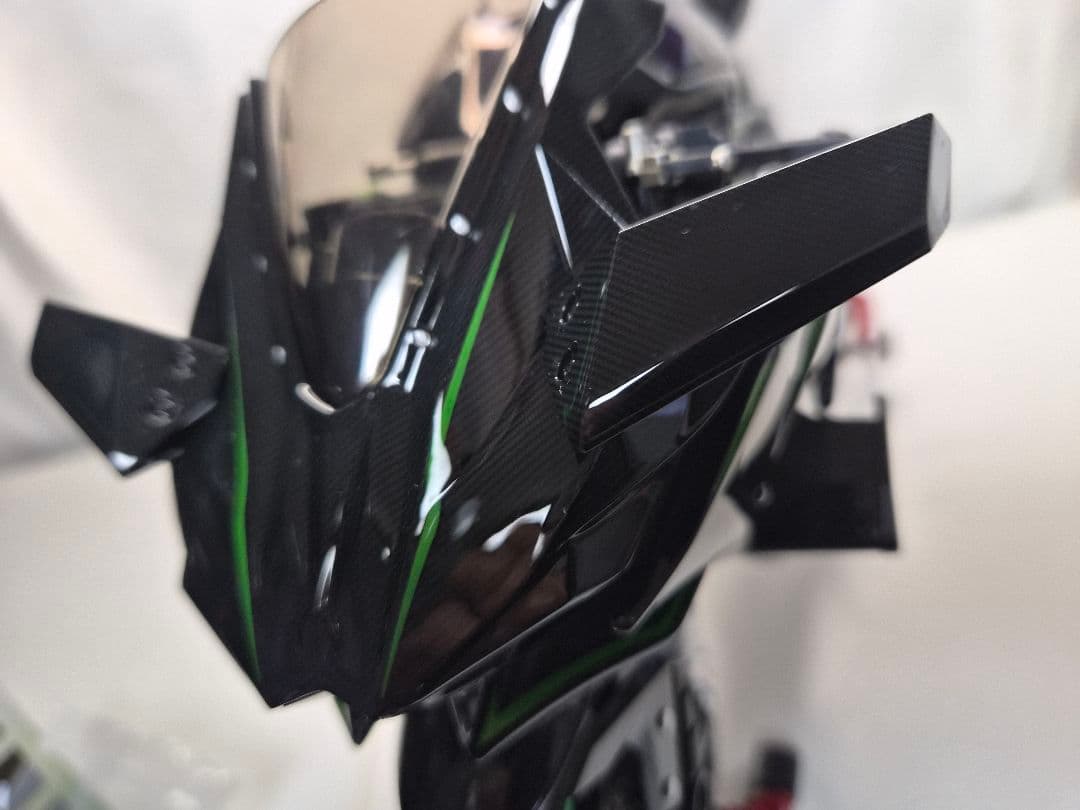 1:6 カワサキ H2R Ninja 合金ダイカスト超BIG オートバイカーボン