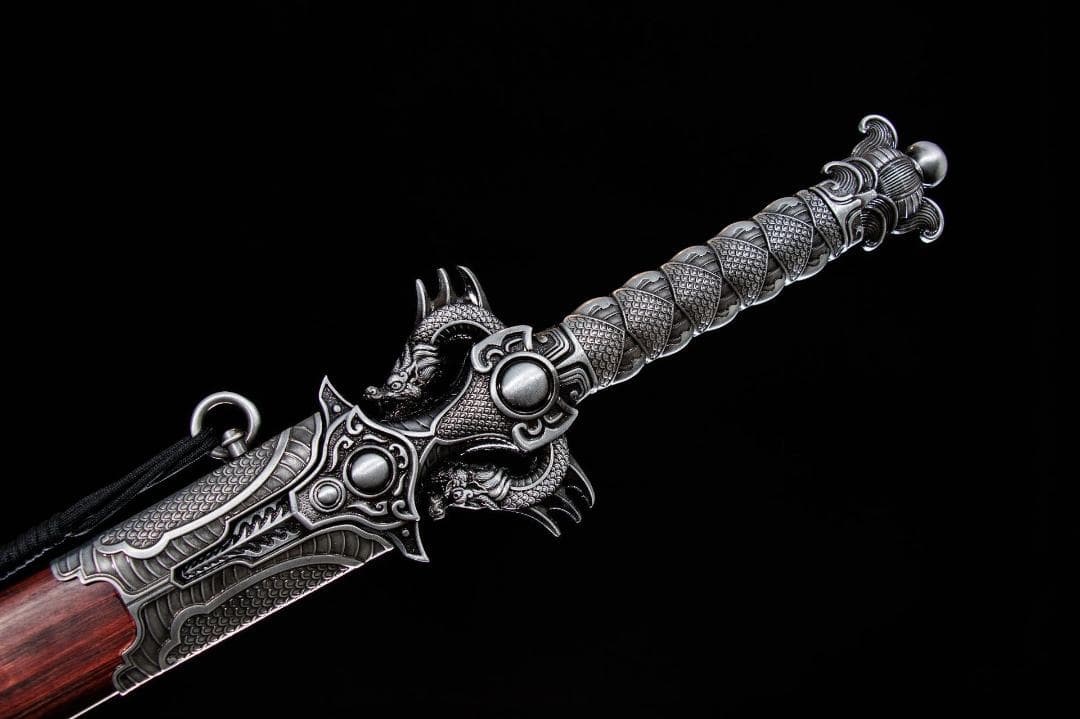 中華武術 刃長70 cm 漢剣・模造刀・模擬刀 練習 武具 【品名】：春秋