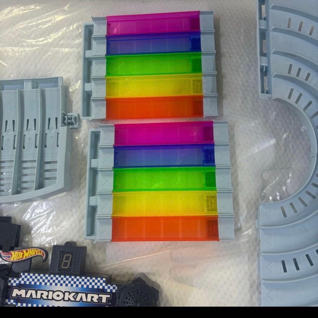 ホットウィール マリオカート レインボーロード コース一式 キャラ複数付