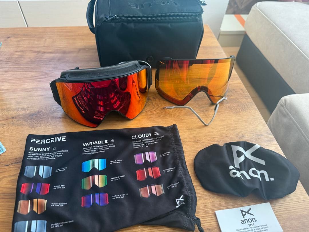 ※タイムセール中※【25-26】anon m4 マスク・ボーナスレンズ付き