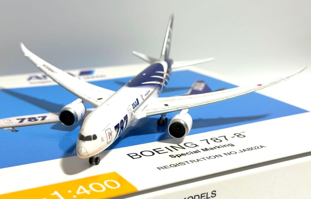 全日空商事 1/400 B787-8 特別塗装機 NH40117