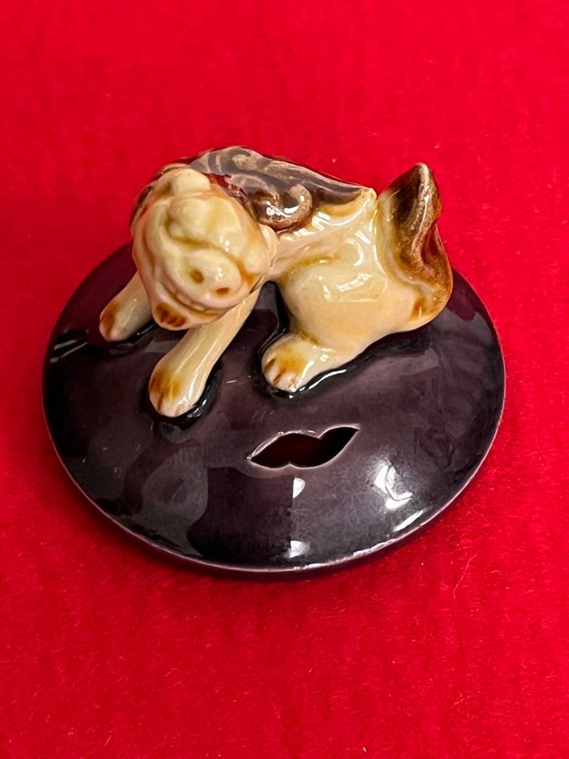 【特価】人間国宝 三代 徳田八十吉(正彦銘) 彩釉 香炉 管理T276