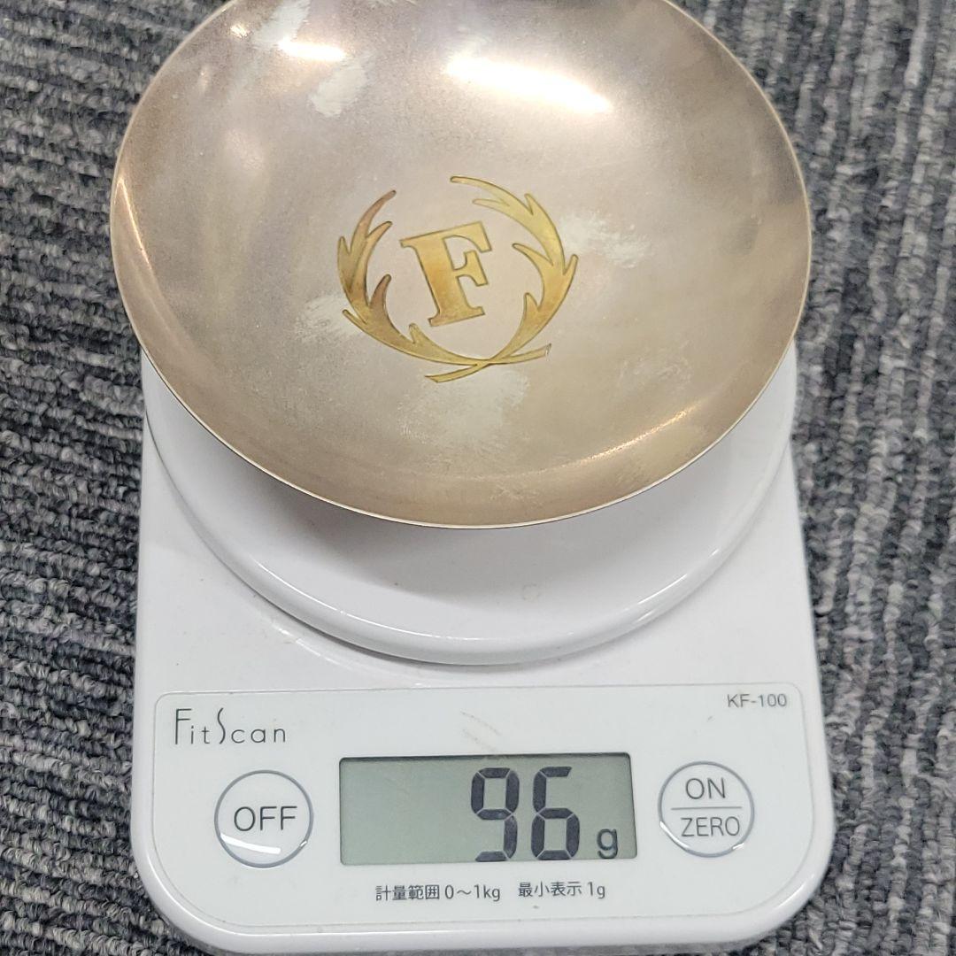 純銀 銀杯 96g 勤続表彰記念 木箱付き