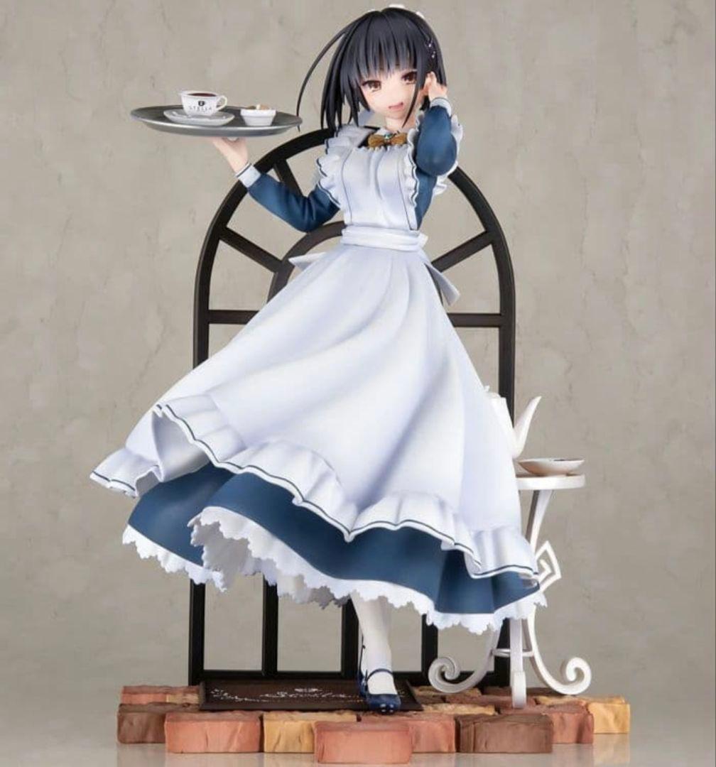 四季ナツメ　フィギュア　あみあみ限定　缶バッジつき　喫茶ステラと死神の蝶