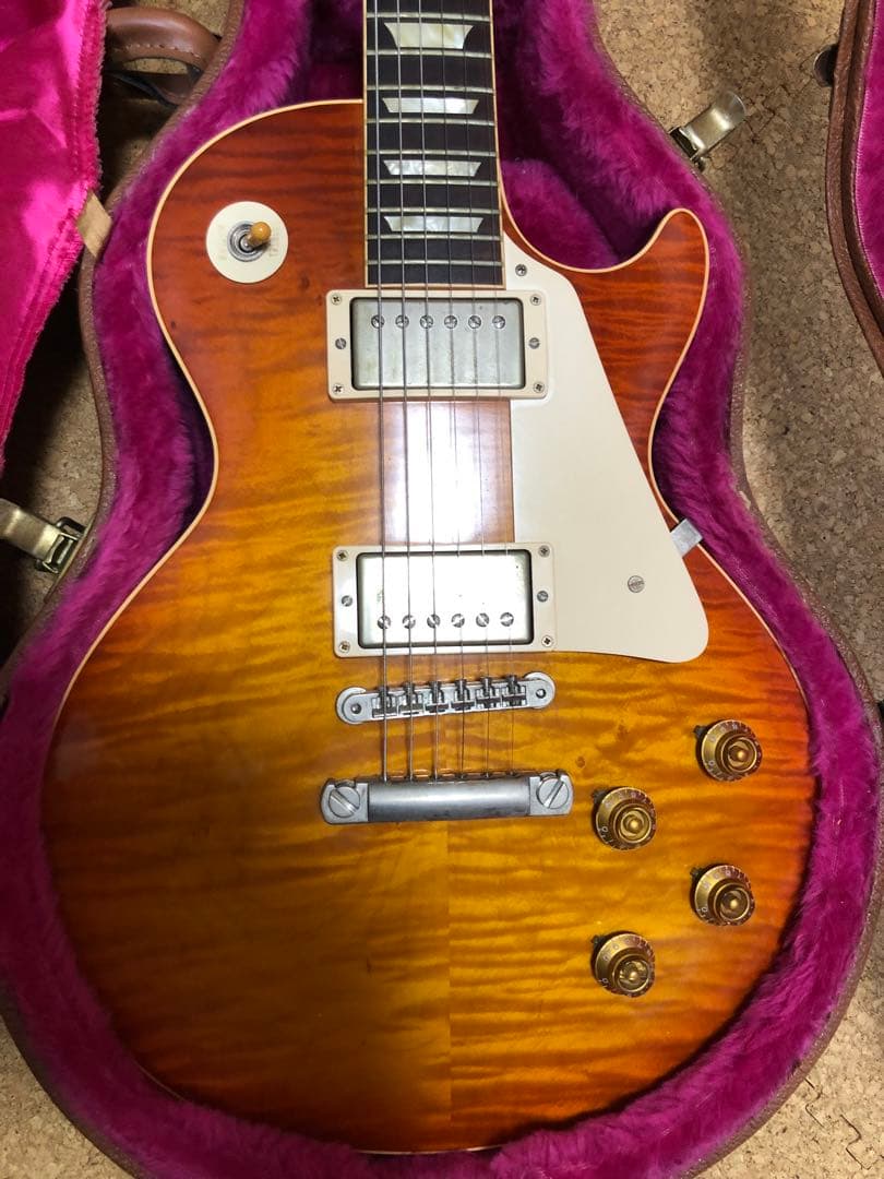 s*a様 レスポールタイプ エレキギター サンバースト