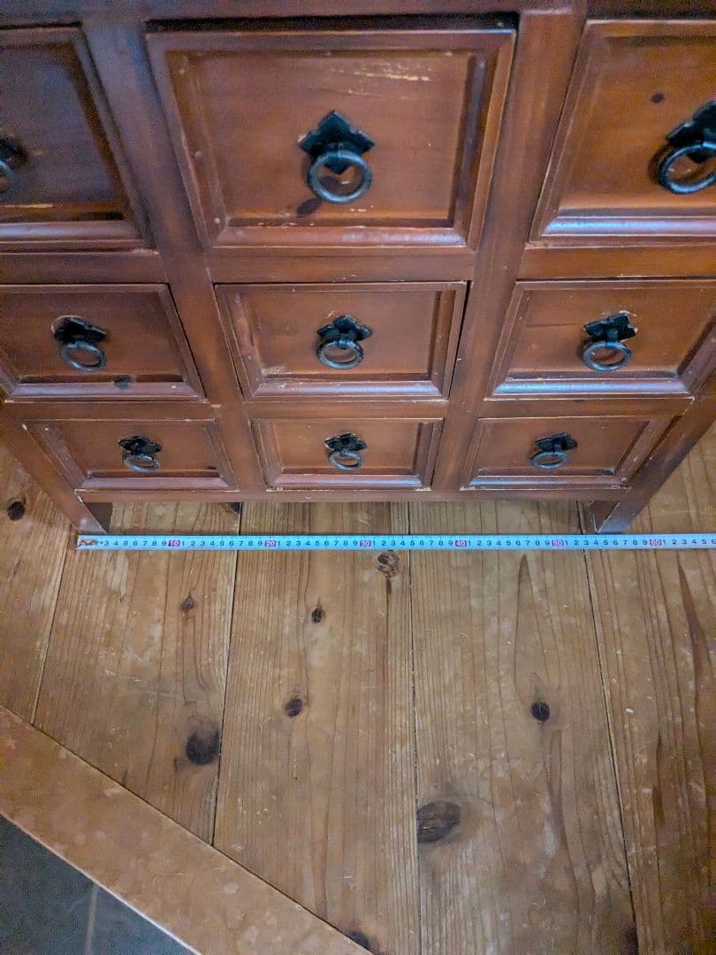 昭和レトロ 薬箱 箪笥 小引き出し 収納キャビネット インテリア アンティーク