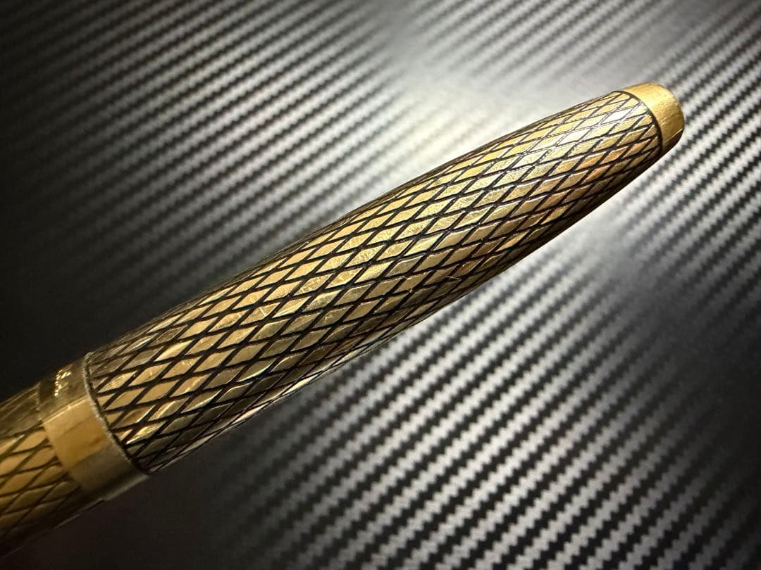 美品 シェーファー インペリアルゴールド F 細字 万年筆