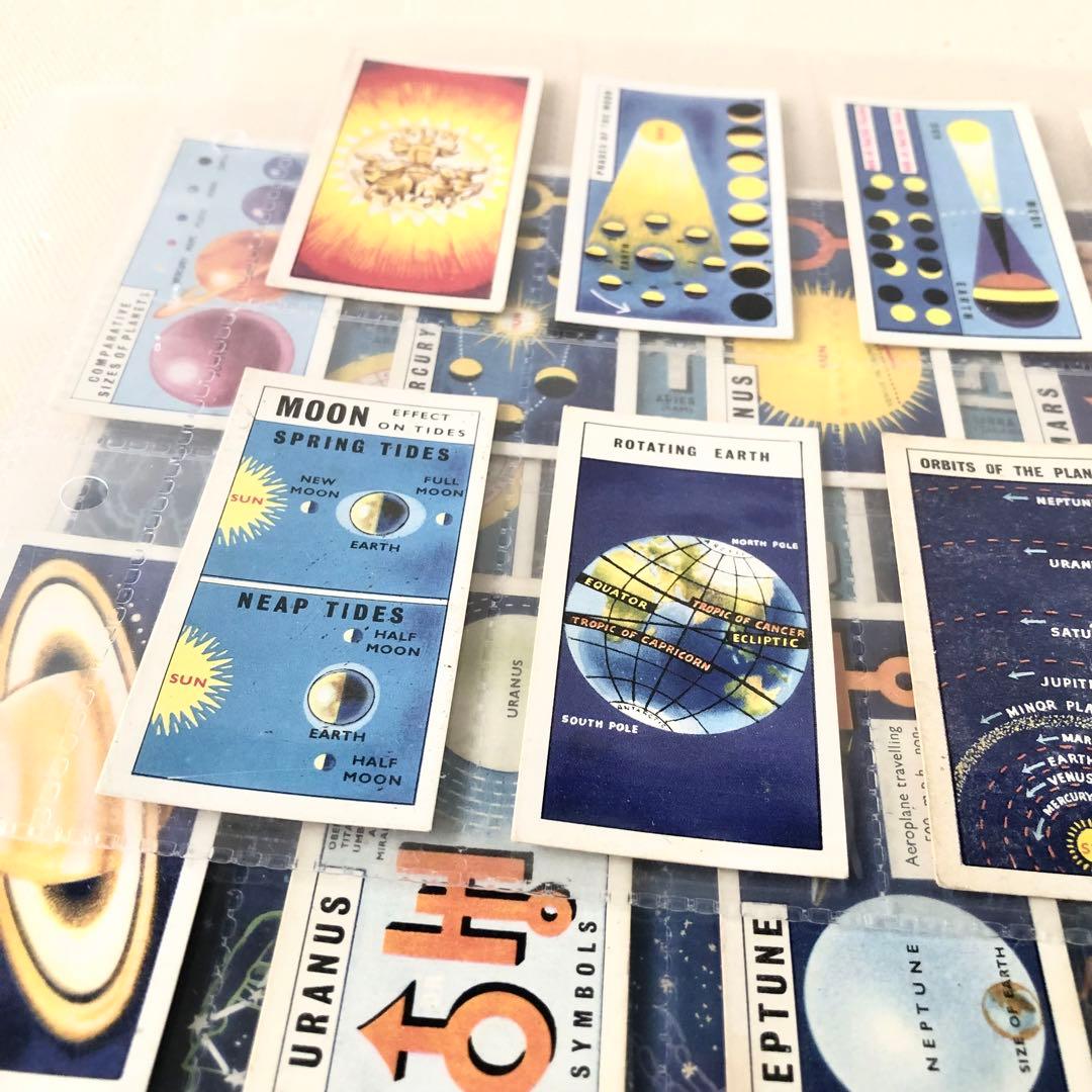 1958年 レア！ イギリス製 ティーカード 宇宙 全50枚