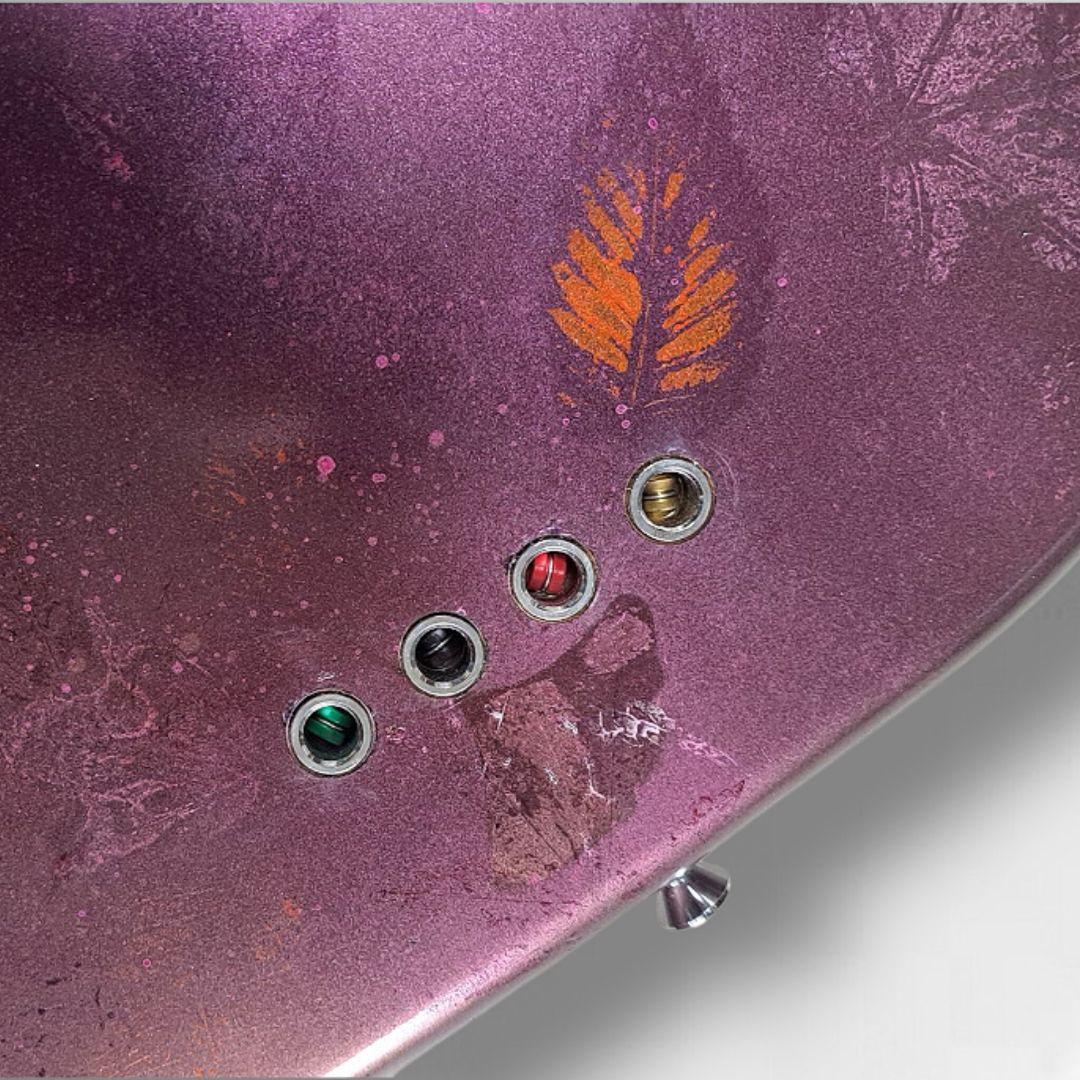 DMS CUSTOM 紅葉2 ハイエンドメタリックパープルコンポネンベース