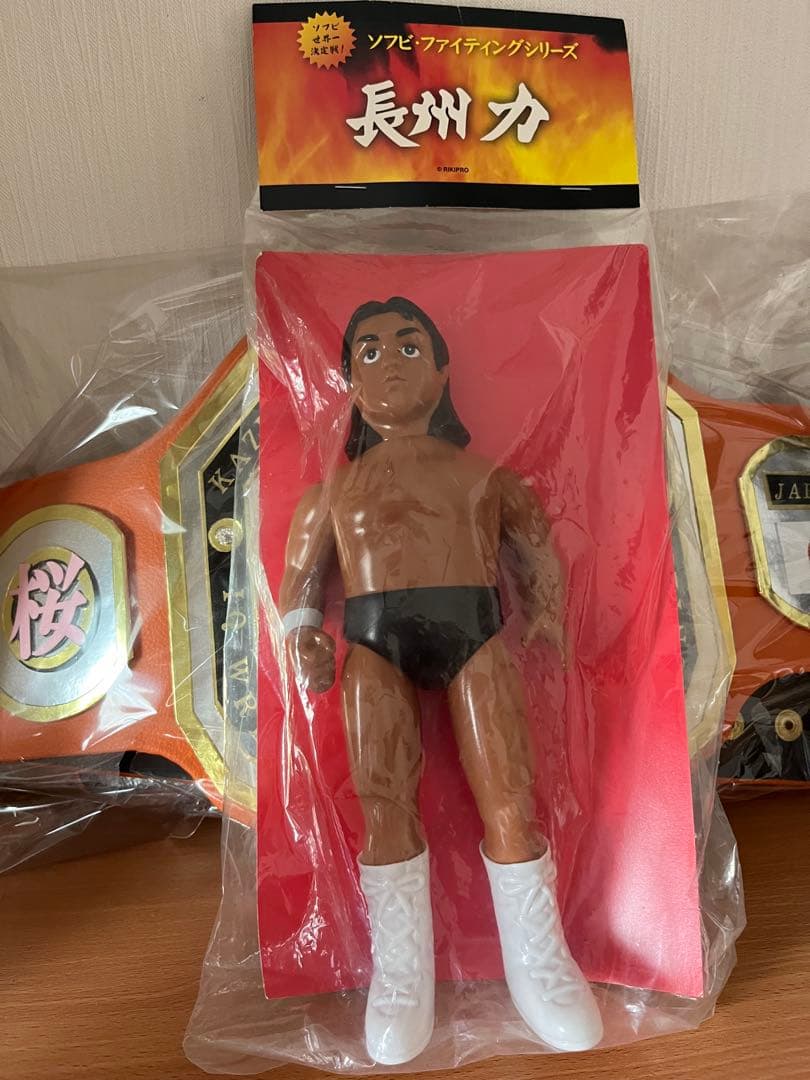 メディコムトイ　ソフビ　ファイティングシリーズ　長州力　未開封