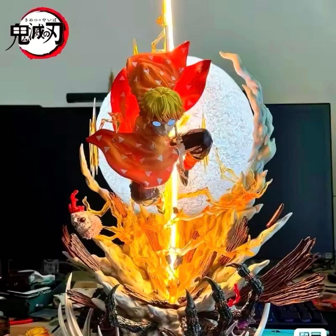 51cm 鬼滅の刃 我妻善逸 フィギュアガレージキット