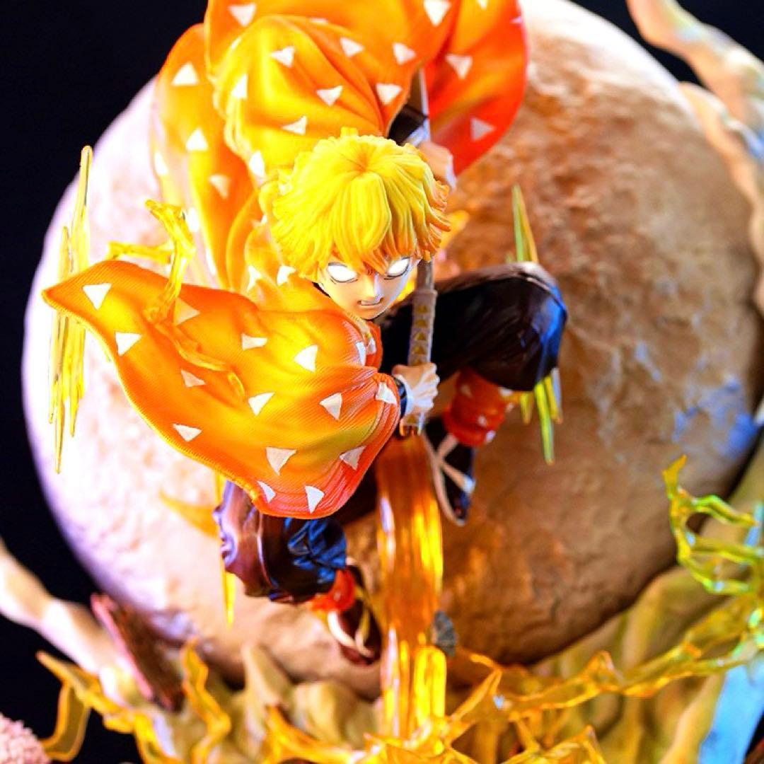 51cm 鬼滅の刃 我妻善逸 フィギュアガレージキット