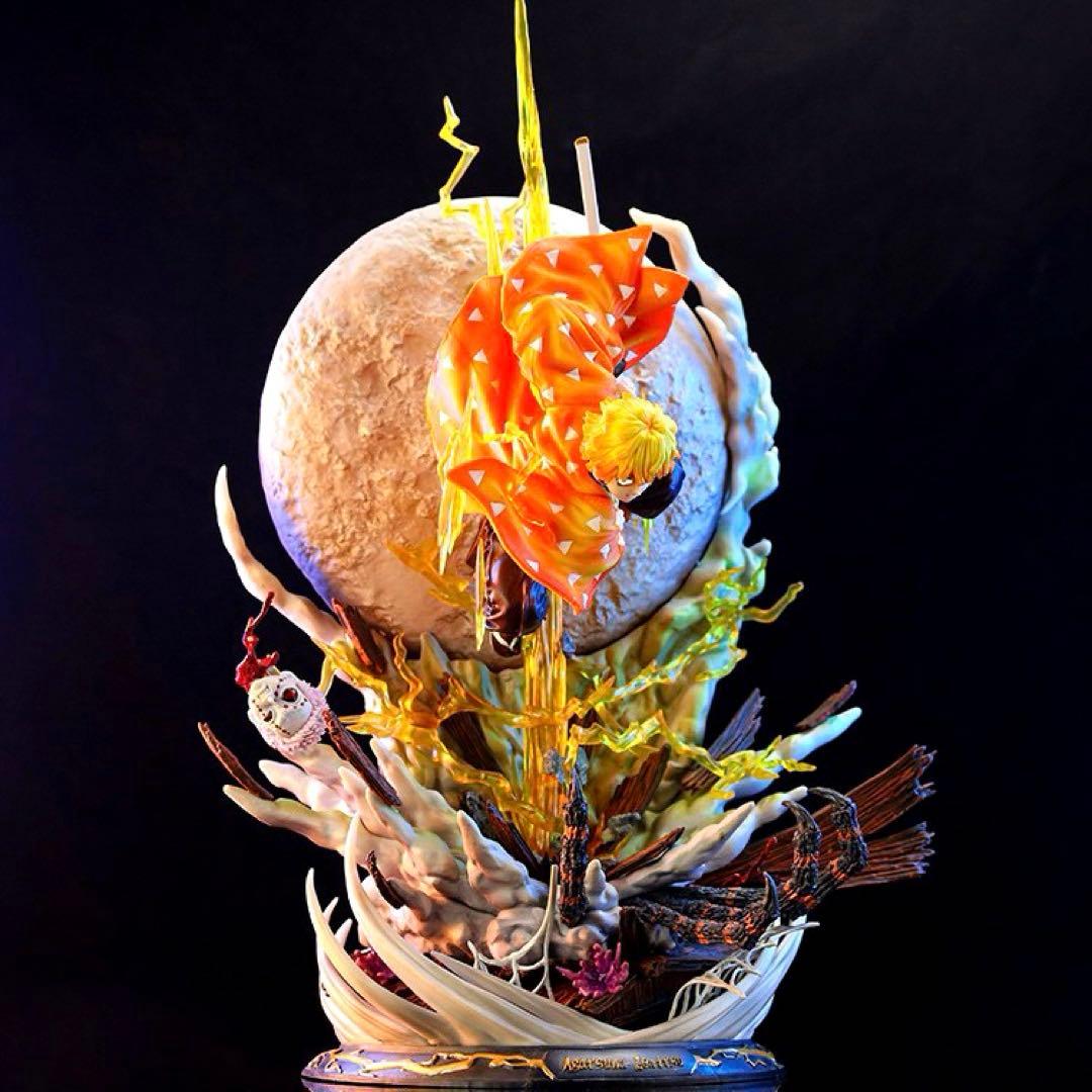 51cm 鬼滅の刃 我妻善逸 フィギュアガレージキット