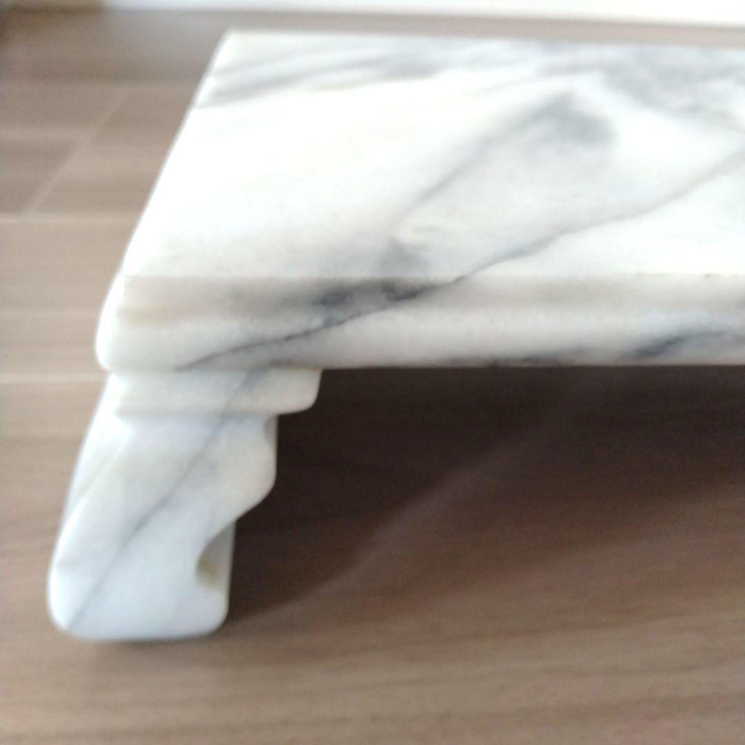 【イタリア製天然大理石】アンティーク花台