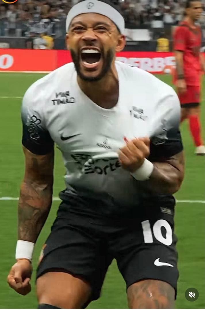 コリンチャンス メンフィス デパイ 選手支給 正規品 ユニフォーム