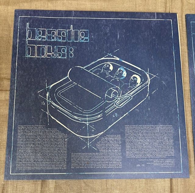 LP 初回限定盤 beastie boys hello nasty 金盤 2枚組