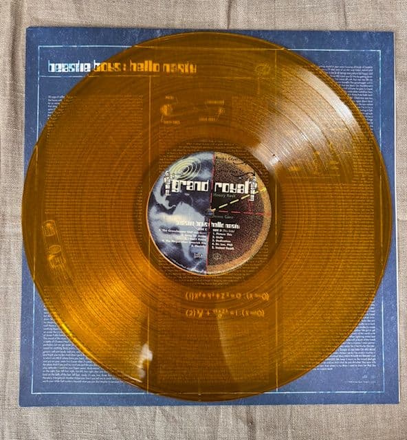LP 初回限定盤 beastie boys hello nasty 金盤 2枚組