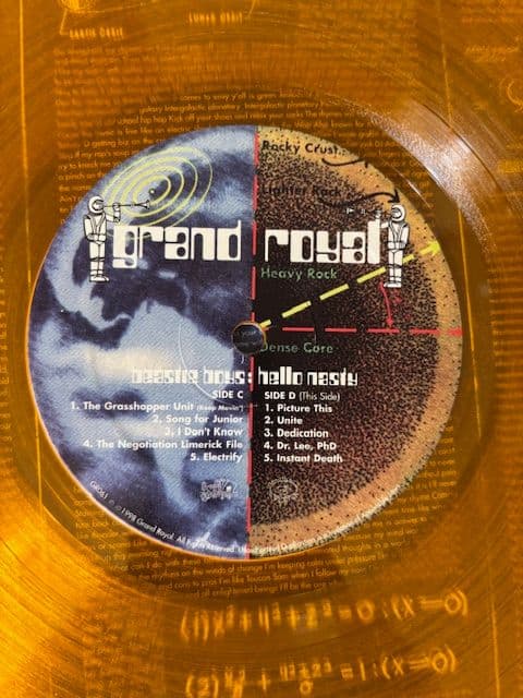 LP 初回限定盤 beastie boys hello nasty 金盤 2枚組