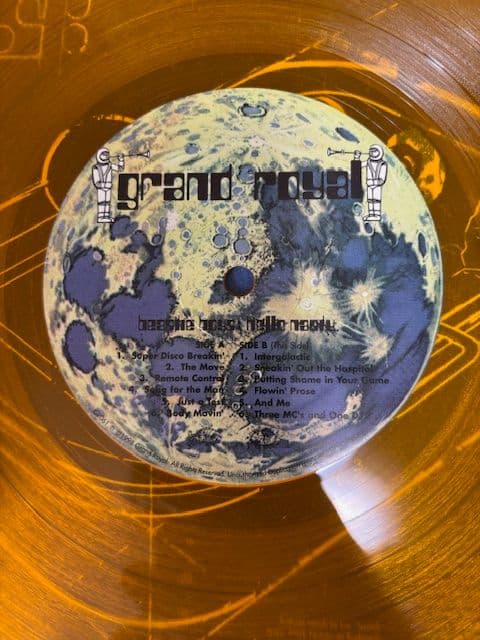 LP 初回限定盤 beastie boys hello nasty 金盤 2枚組