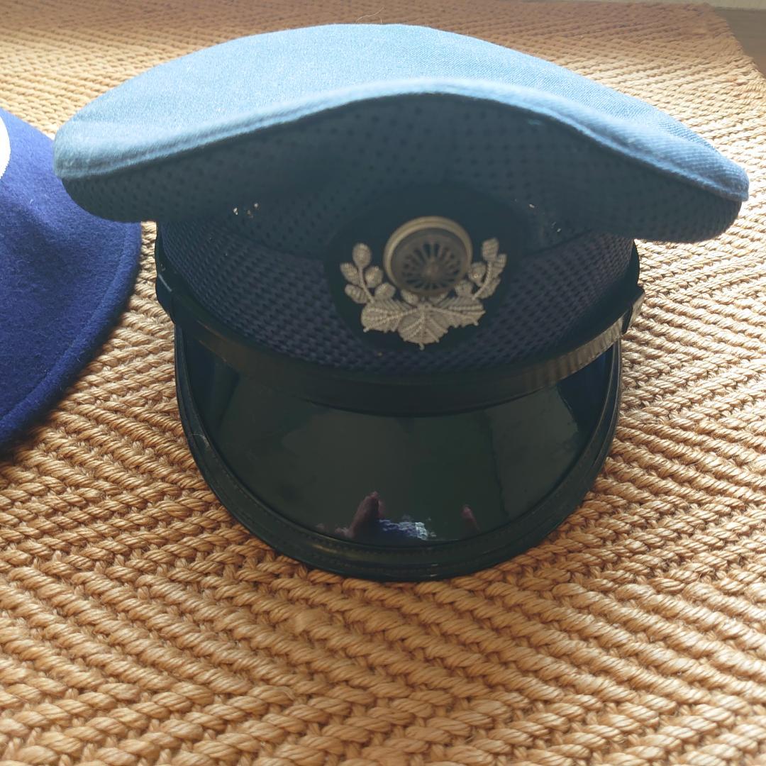 国鉄バス　車掌帽（男女セット）